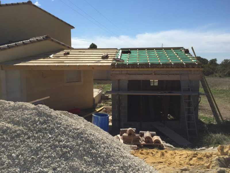 rénovation toit d'une maison