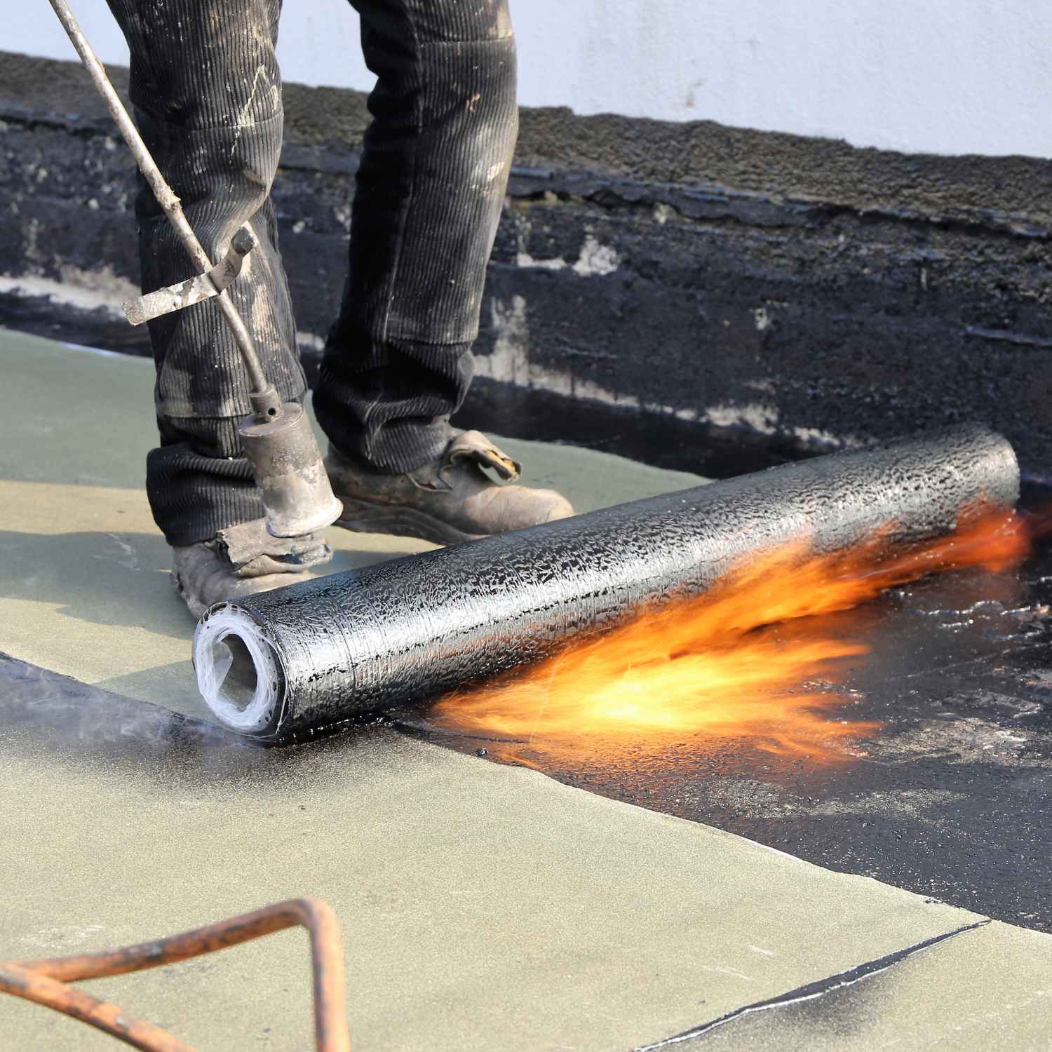 Étanchéité epdm sur un toit plat à valence